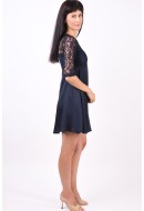 Dress Only Onlliva 3/4 Lace Night Sky
